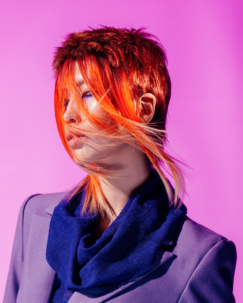 Choppy Orange Skullet - Martine Broggy & Lynsey Campbell - BHA Northern Ireland Hairdresser of the Year 2026 Finalist Collection